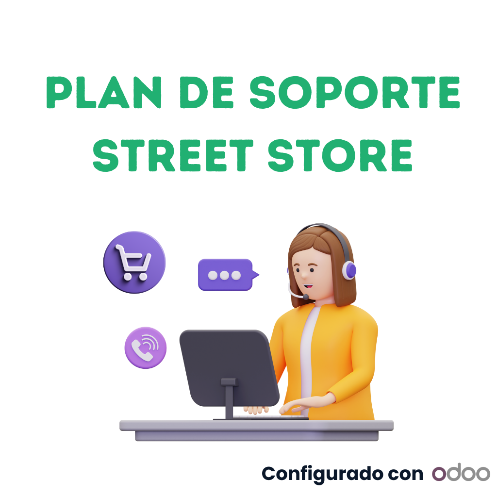 Plan de Soporte STREET STORE en Odoo