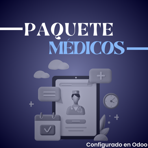 Paquete MÉDICOS configurado en Odoo