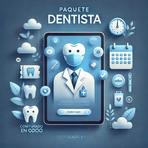 Paquete DENTISTAS configurado en Odoo